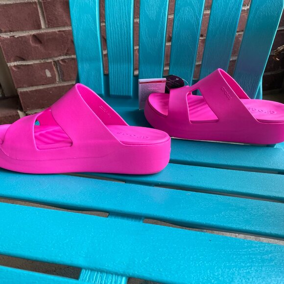 Crocs, Platform Summer Shoes, NEW! - Picture 6 of 10